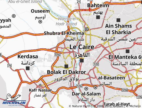 Mappa MICHELIN al-Houtiyyah - ViaMichelin