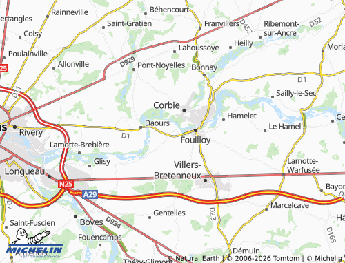 Mappa MICHELIN Aubigny - ViaMichelin