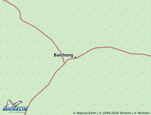 Kaart MICHELIN Baicheng - ViaMichelin