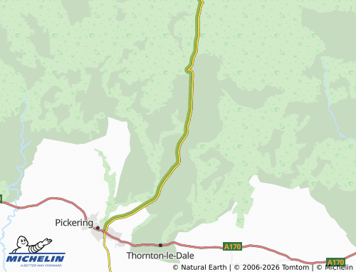 Carte MICHELIN Lockton - ViaMichelin