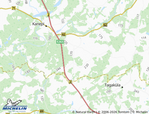 MICHELIN Soodoma map - ViaMichelin