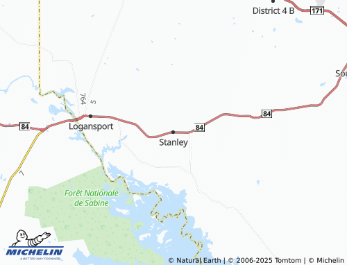 MICHELIN Stanley map - ViaMichelin