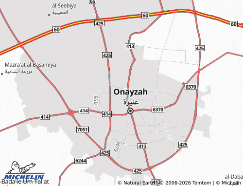 MICHELIN-Landkarte al-Naseem - ViaMichelin