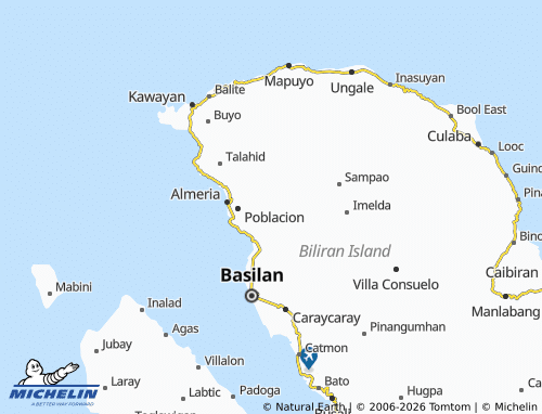 MICHELIN Salangi map - ViaMichelin