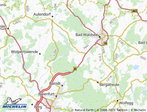 MICHELIN Kümmerazhofen map - ViaMichelin