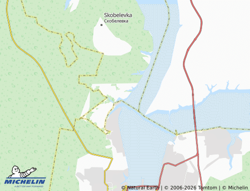 MICHELIN-Landkarte Zaozer'ye - ViaMichelin