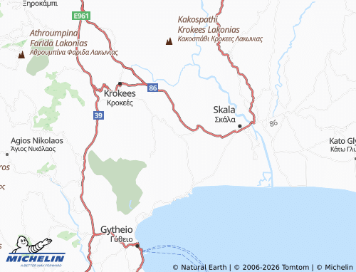 MICHELIN Stefania map - ViaMichelin