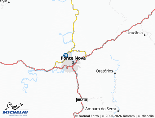 Mapa MICHELIN Recanto das Pedras - ViaMichelin