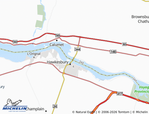 Mapa MICHELIN Grenville - ViaMichelin