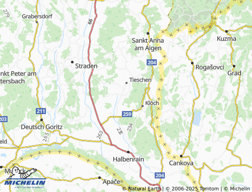 MICHELIN Jörgen map - ViaMichelin