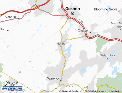 Mapa MICHELIN Florida - ViaMichelin