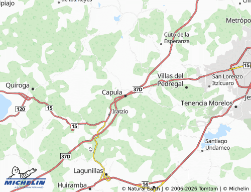 Mappa MICHELIN Capula - ViaMichelin