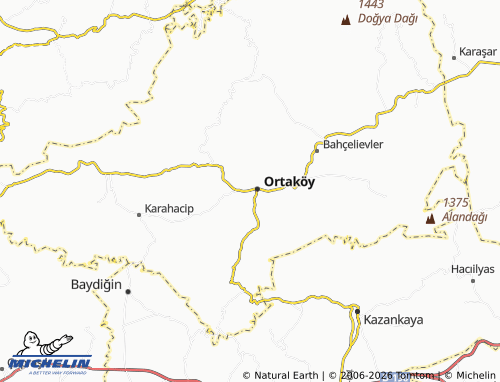 MICHELIN Suyolu map - ViaMichelin