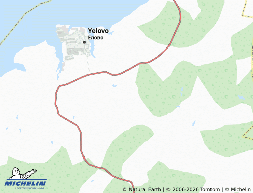 MICHELIN-Landkarte Kresty - ViaMichelin