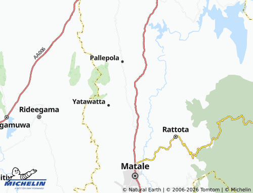 Mappa MICHELIN Rathalawewa - ViaMichelin