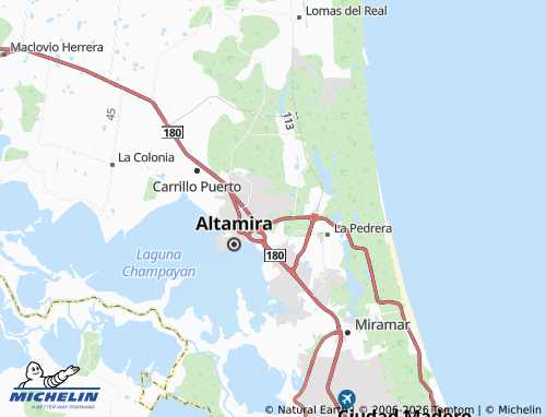 Mapa MICHELIN Fraccionamiento Los Mangos - ViaMichelin