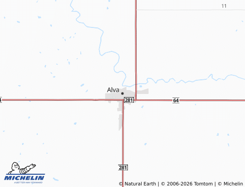 Mappa MICHELIN Alva - ViaMichelin