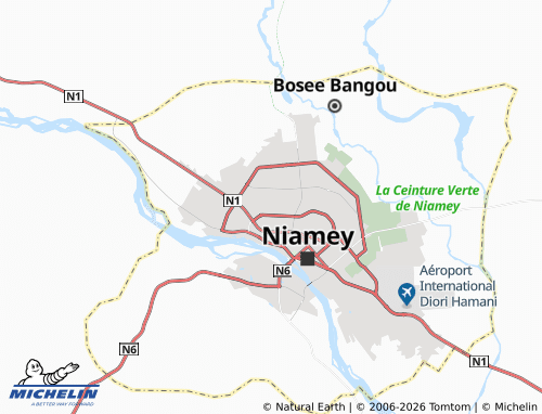 Mappa MICHELIN Recasement Yantala 2 - ViaMichelin