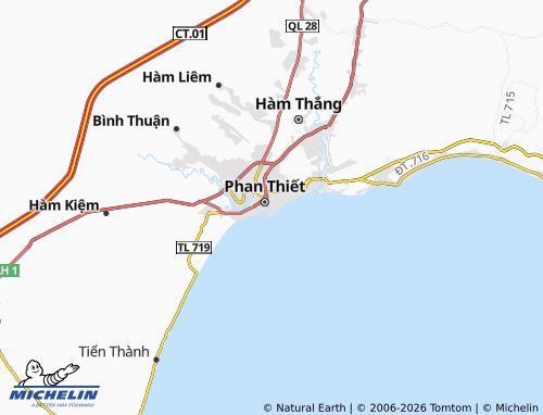 Mappa MICHELIN Hưng Long - ViaMichelin