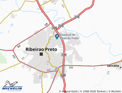 Mapa MICHELIN Subsetor Norte Catorze - ViaMichelin