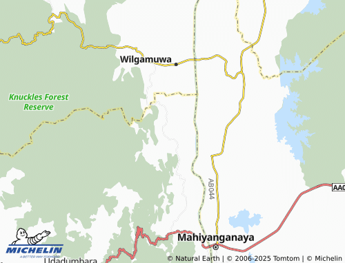 Kaart MICHELIN Kindigoda North - ViaMichelin