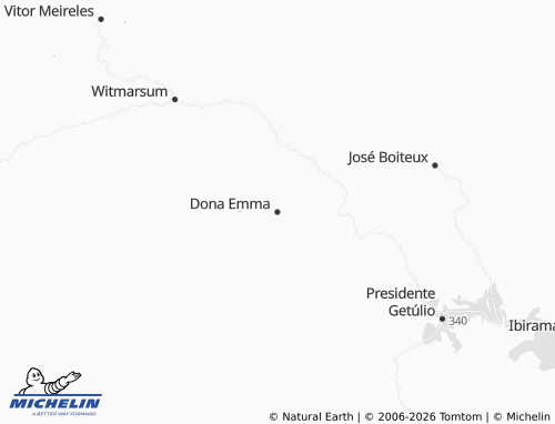 Mappa MICHELIN Dona Emma - ViaMichelin