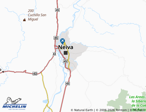 Carte MICHELIN Las Américas - ViaMichelin
