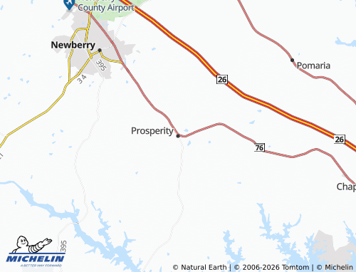 Carte MICHELIN Prosperity - ViaMichelin