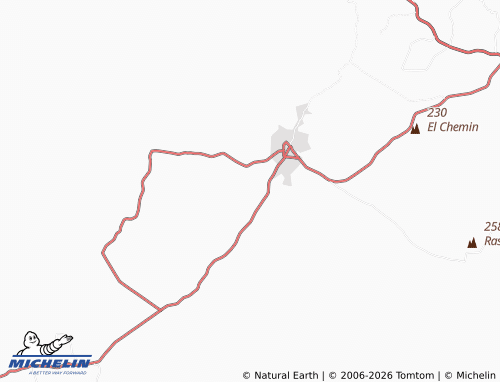 MICHELIN Qabilat Lawatah map - ViaMichelin