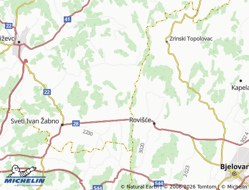 Kaart MICHELIN Cepidlak - ViaMichelin