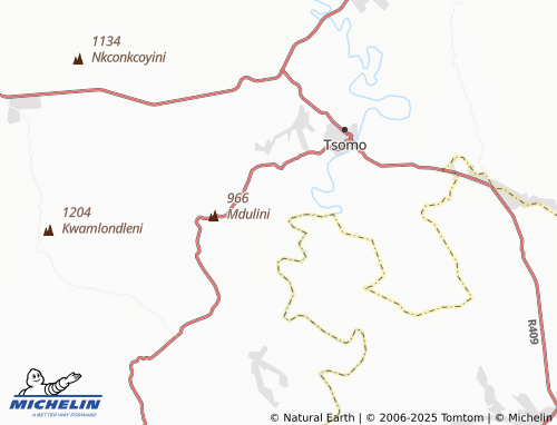 Carte MICHELIN Bongweni - ViaMichelin