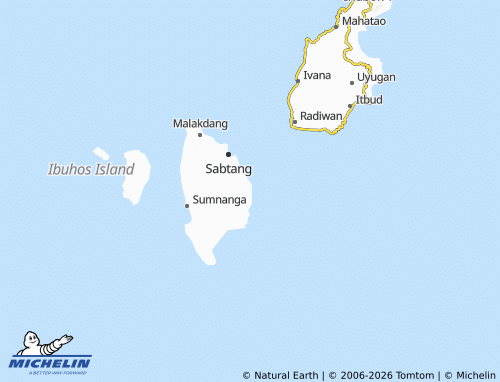 MICHELIN Savidug map - ViaMichelin