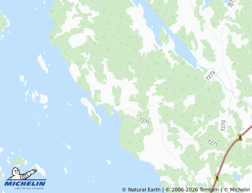 Kaart MICHELIN Skyttas - ViaMichelin