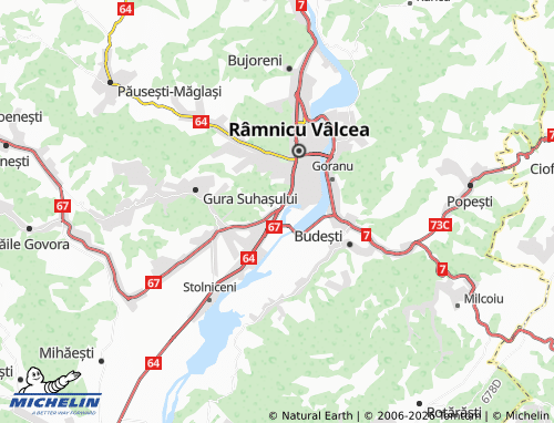 MICHELIN Troian map - ViaMichelin