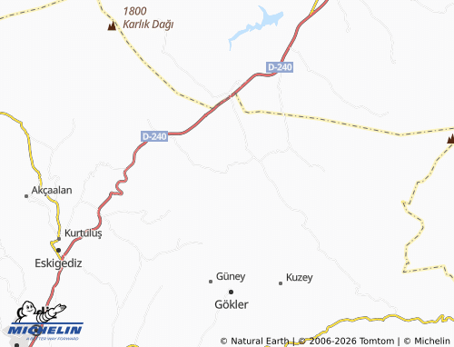 Mapa MICHELIN Yeni Güney - ViaMichelin