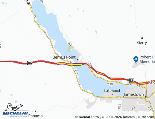 Mappa MICHELIN Bemus Point - ViaMichelin
