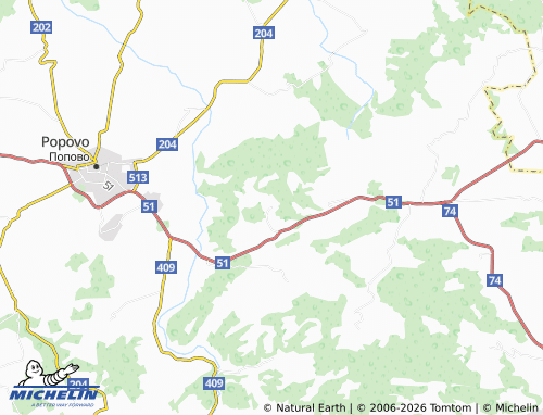 Mappa MICHELIN Zavetno - ViaMichelin