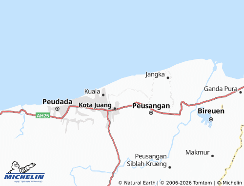 Kaart MICHELIN Cot Lagasawa - ViaMichelin