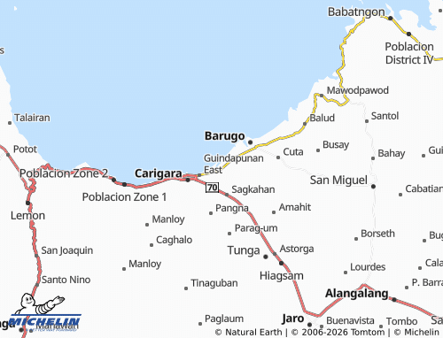MICHELIN Barugohay Norte map - ViaMichelin