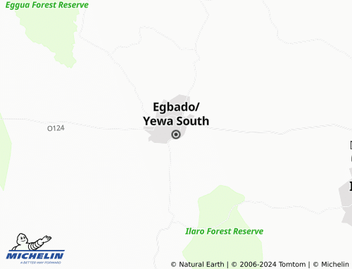 MICHELIN Egbado/Yewa South map - ViaMichelin