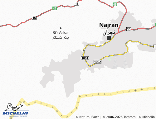 MICHELIN-Landkarte Aba Al Su'oud - ViaMichelin