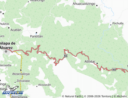 Mapa MICHELIN Zoyapexco - ViaMichelin