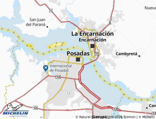 Mapa MICHELIN Pousadas - ViaMichelin