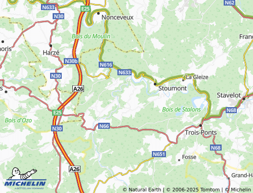 MICHELIN-Landkarte Meuville - ViaMichelin
