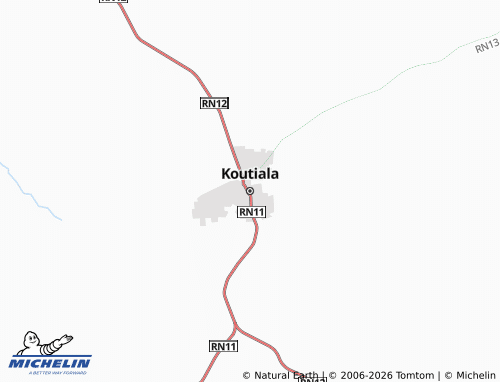MICHELIN-Landkarte Koutiala - ViaMichelin