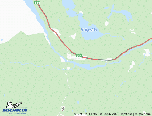 Mappa MICHELIN Undersåker - ViaMichelin