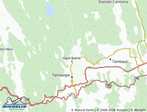 MICHELIN El Banco map - ViaMichelin