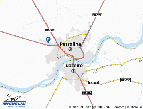 Mapa MICHELIN Gercino Coelho - ViaMichelin