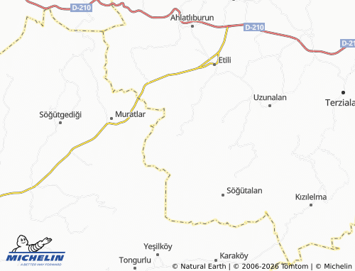 Mappa MICHELIN Halilağa - ViaMichelin