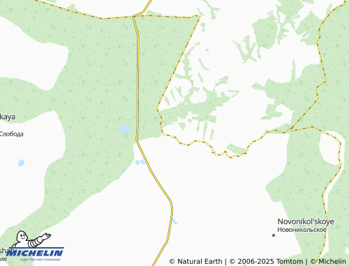 MICHELIN Rusinovo map - ViaMichelin